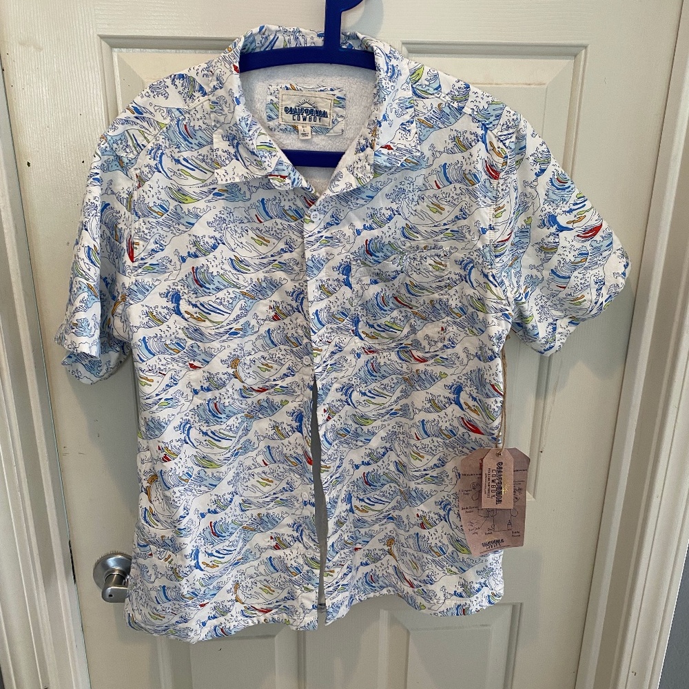 NEW WITH TAGS California Cowboy High Sierra Shirt Size L